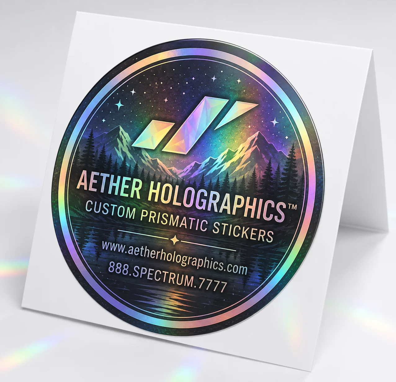Holographic Stickers