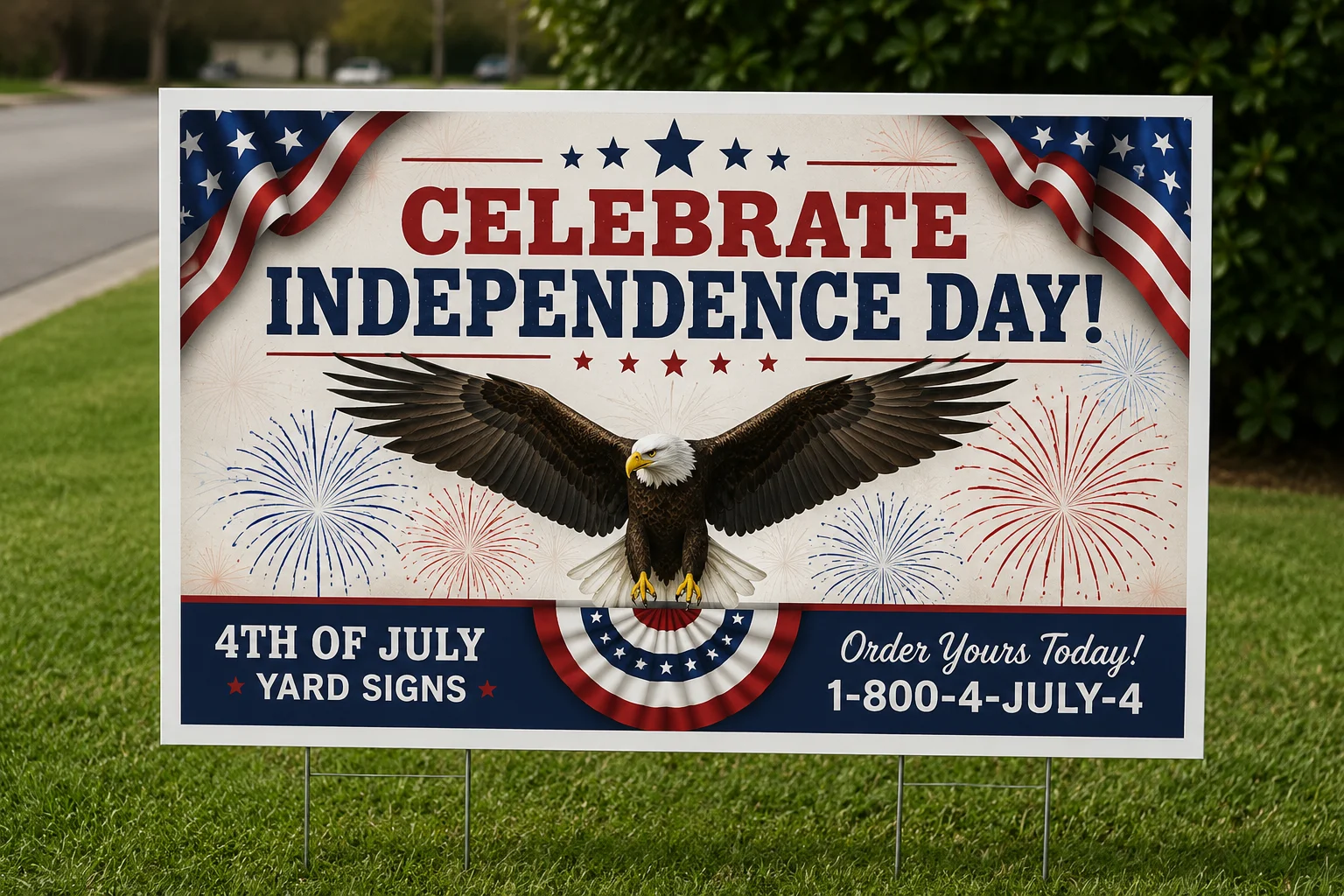 4th of July Yard Signs