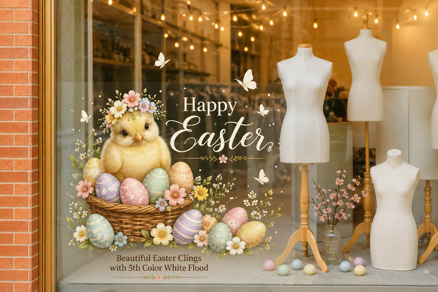 Easter Window Clings