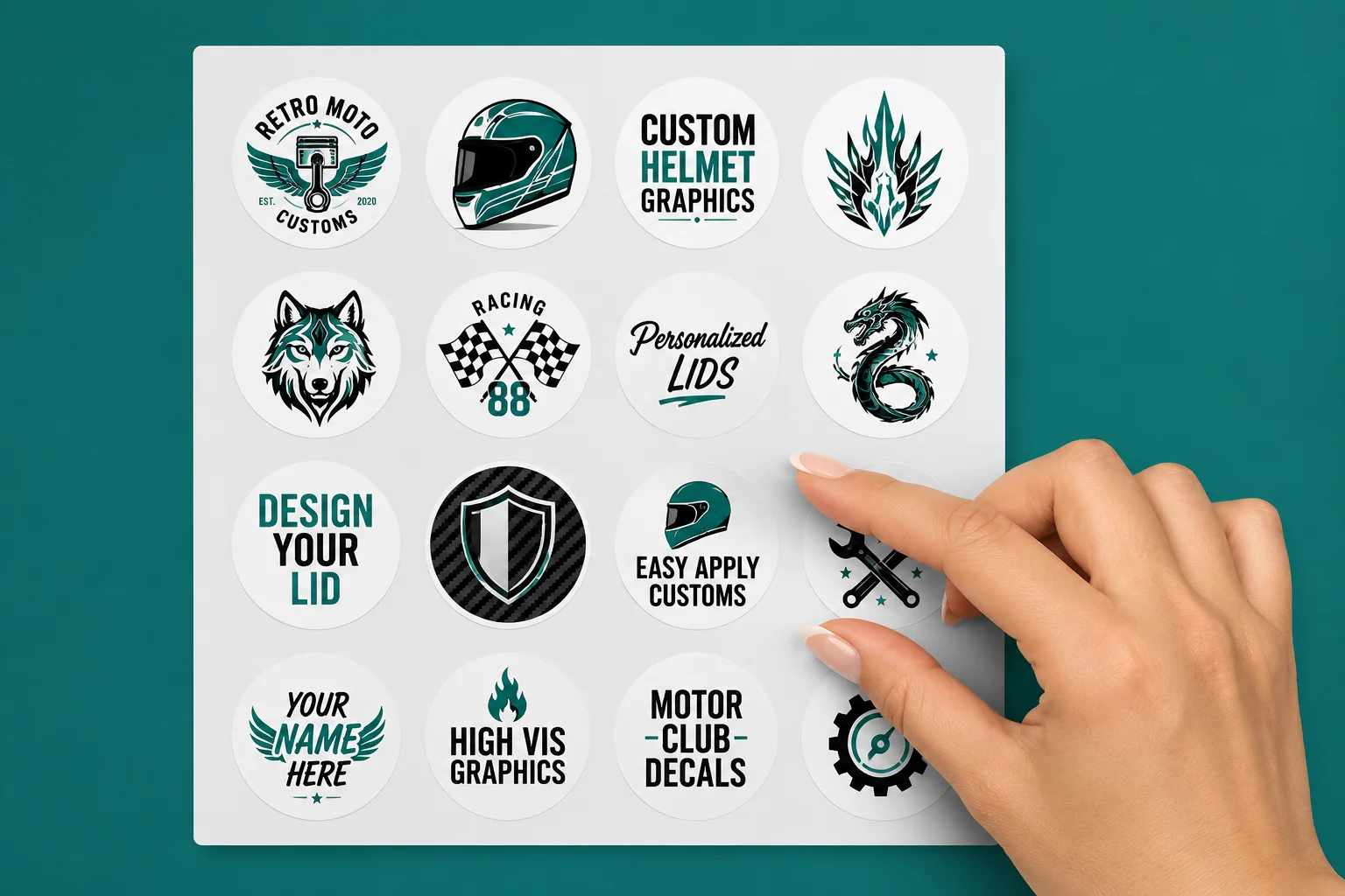 Helmet Decals