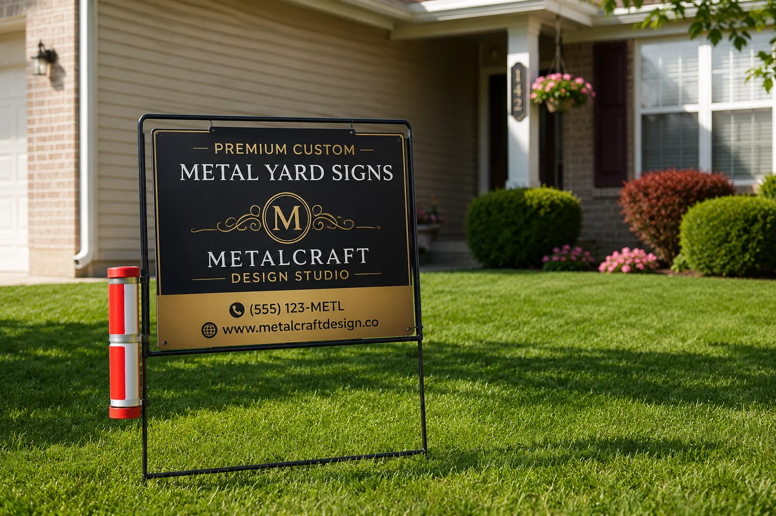 Metal Yard Signs