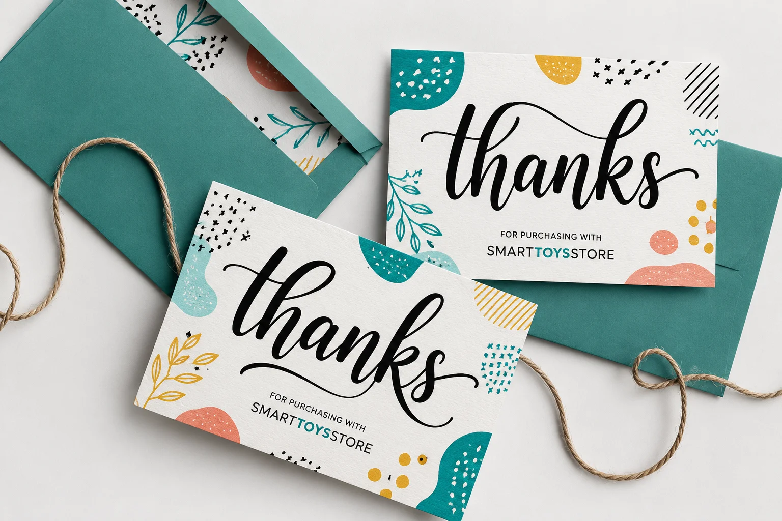 Velvet Thank You Cards