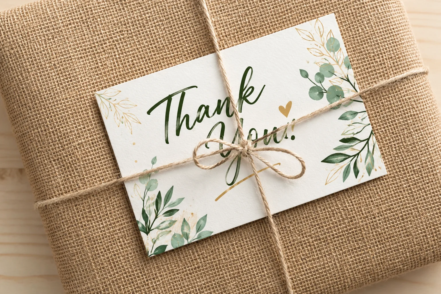 Flat Thank You Cards