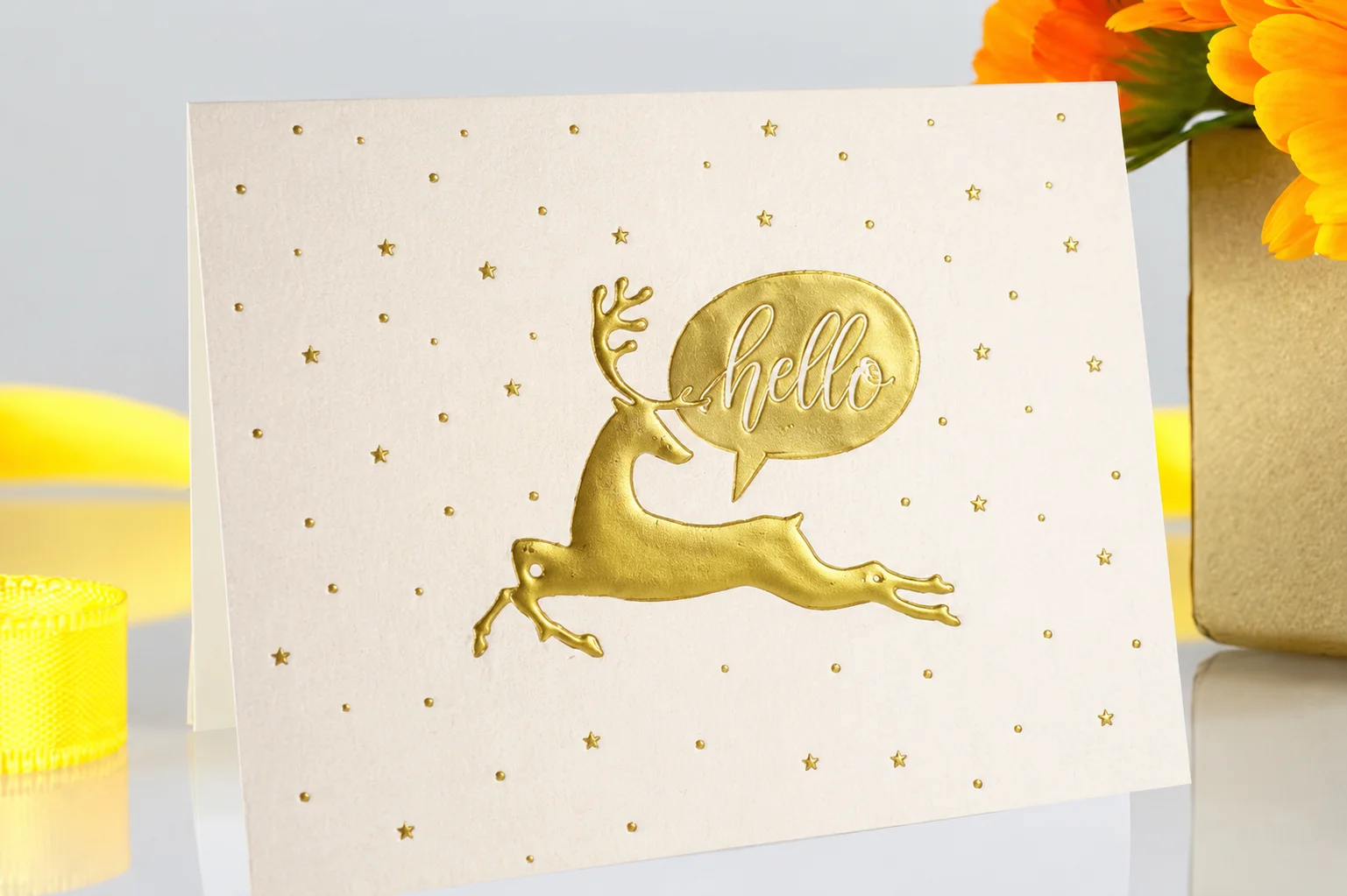 Raised Foil Greeting Cards