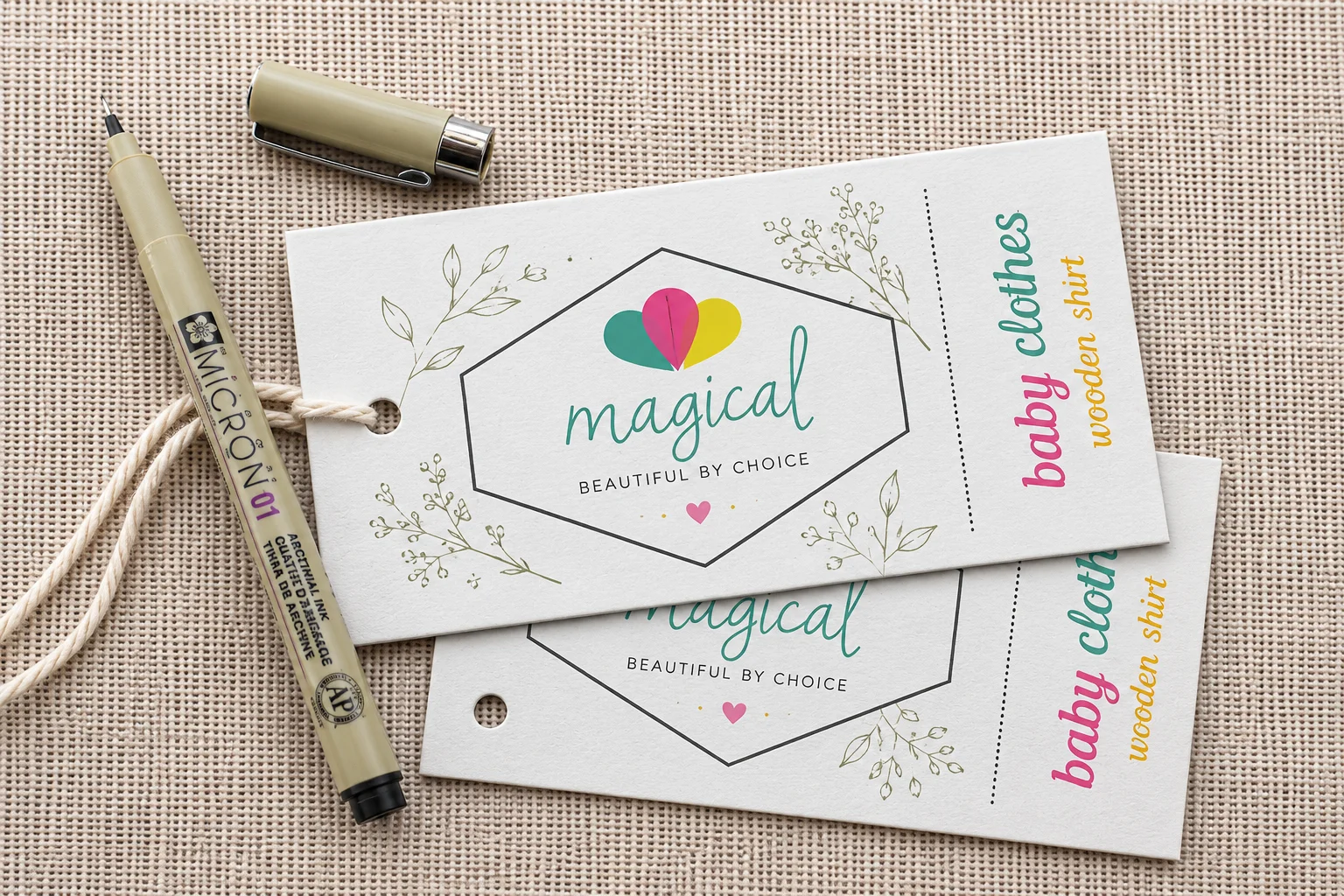 Silk Hangtags