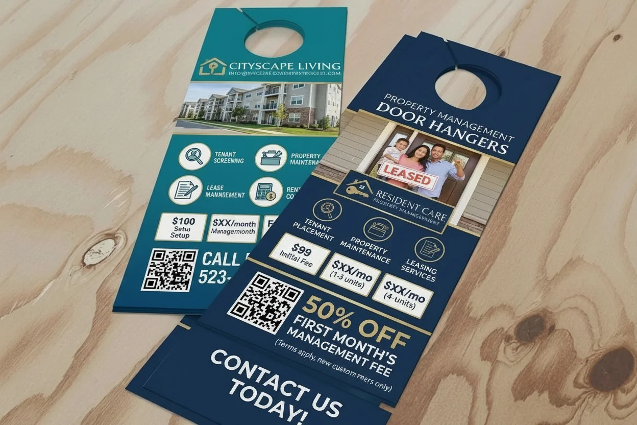 Property Management Door Hangers