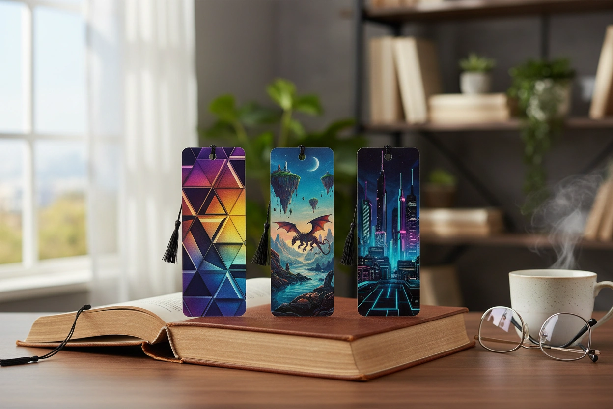 3D Lenticular Bookmarks