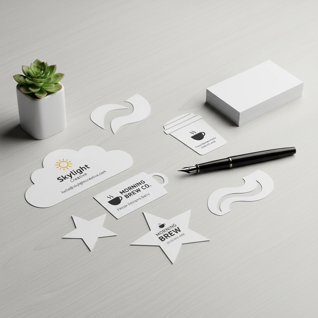 Any Shape Size Paper Custom Die Cut