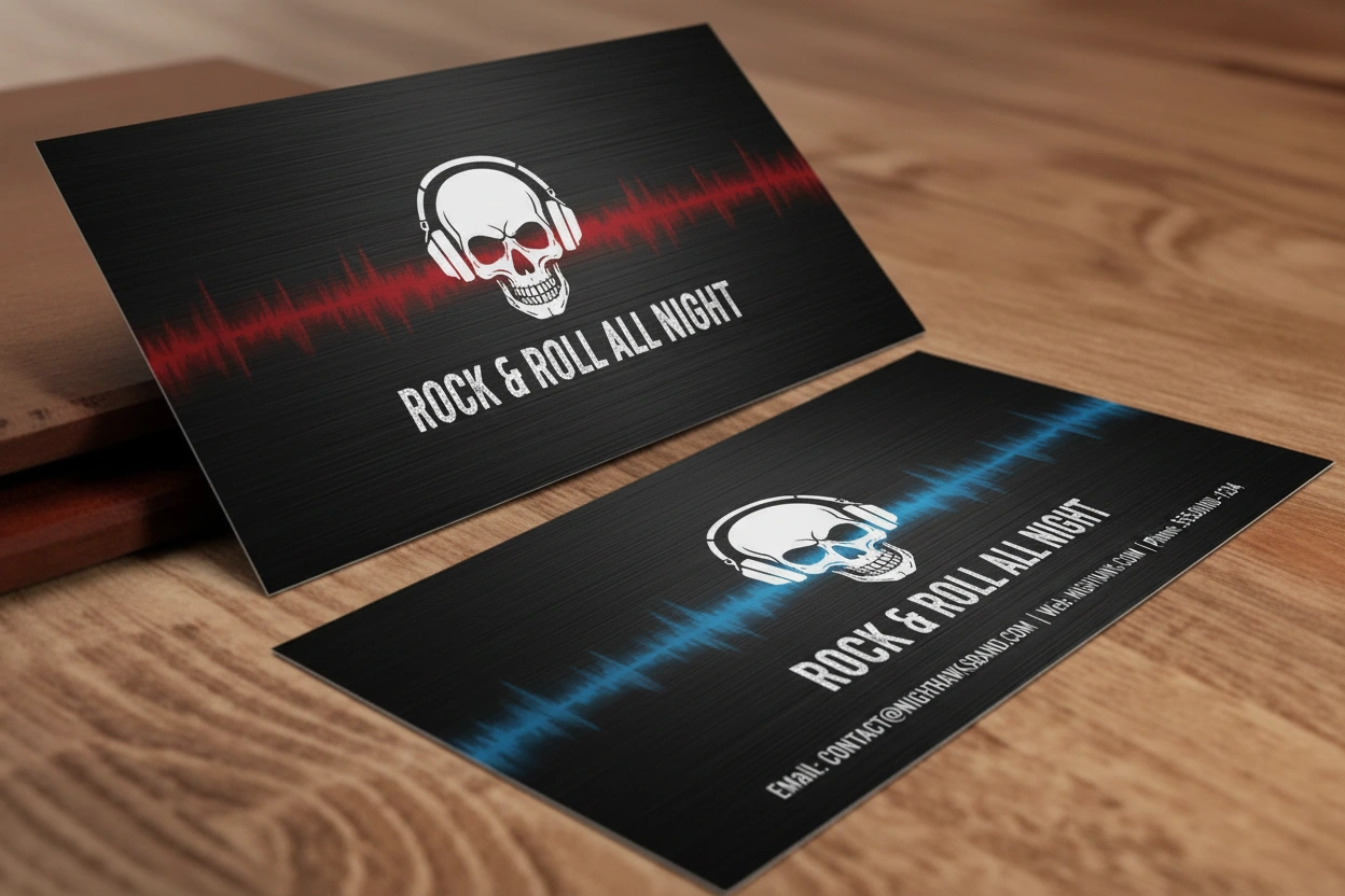 Band Business Cards