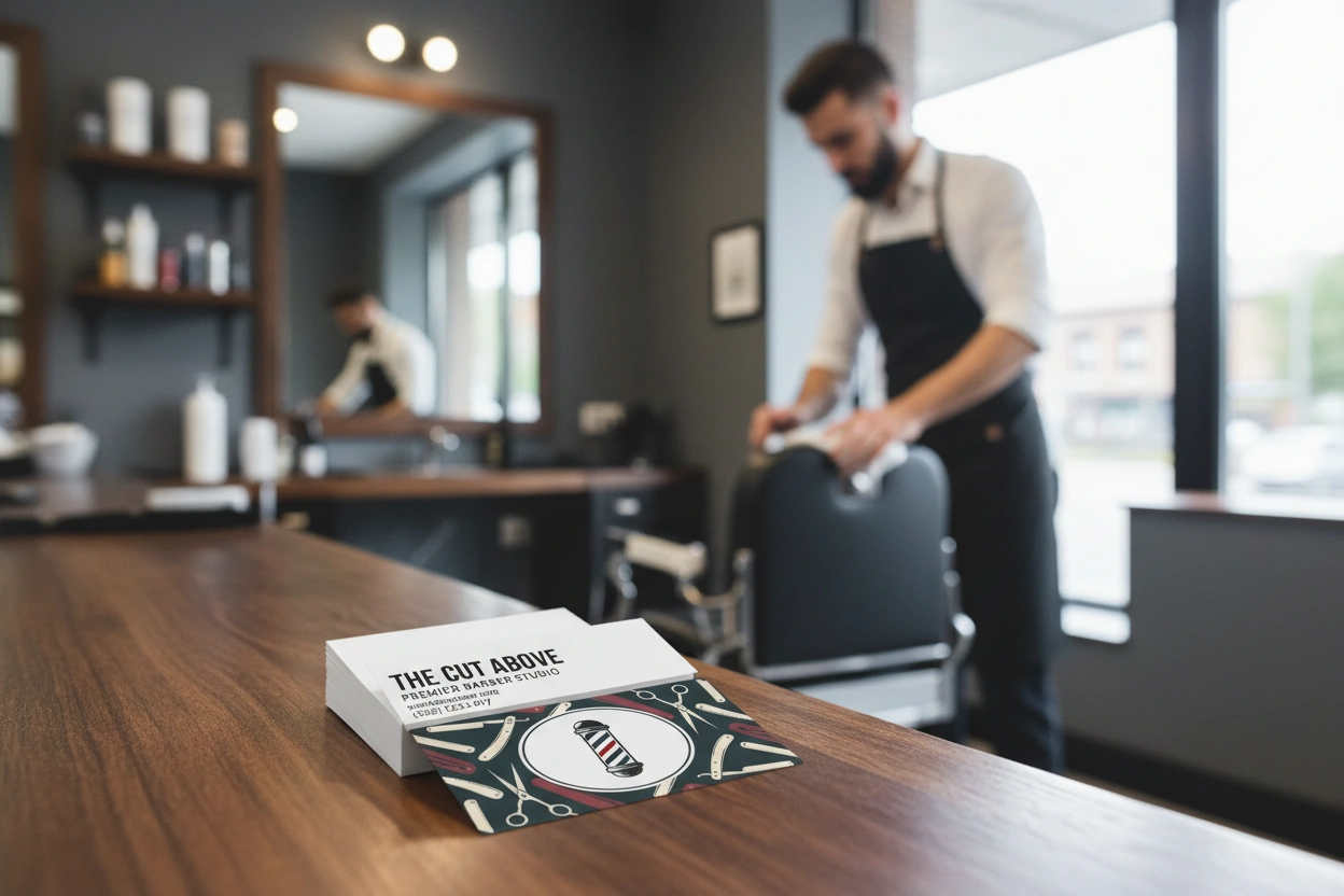 Barber Business Cards