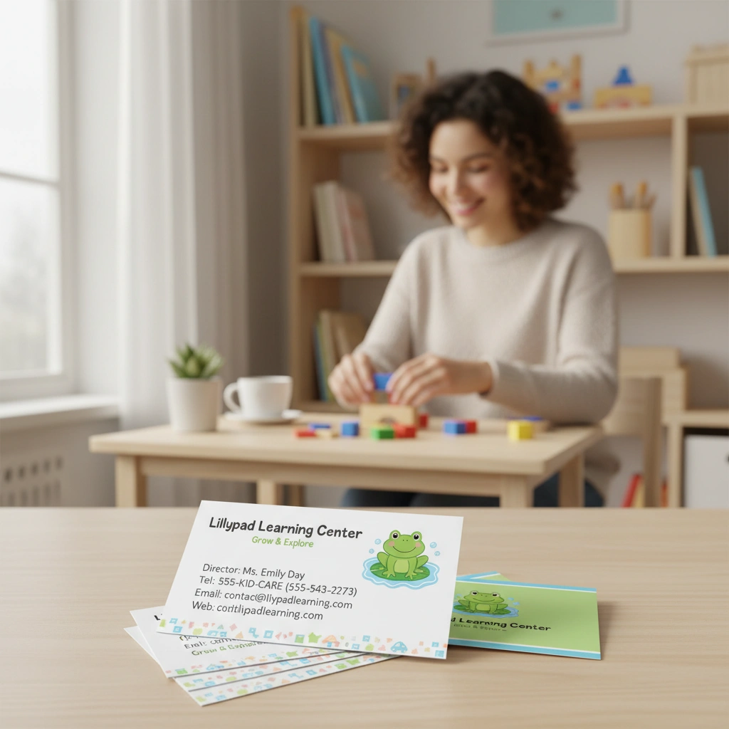 Daycare Business Cards