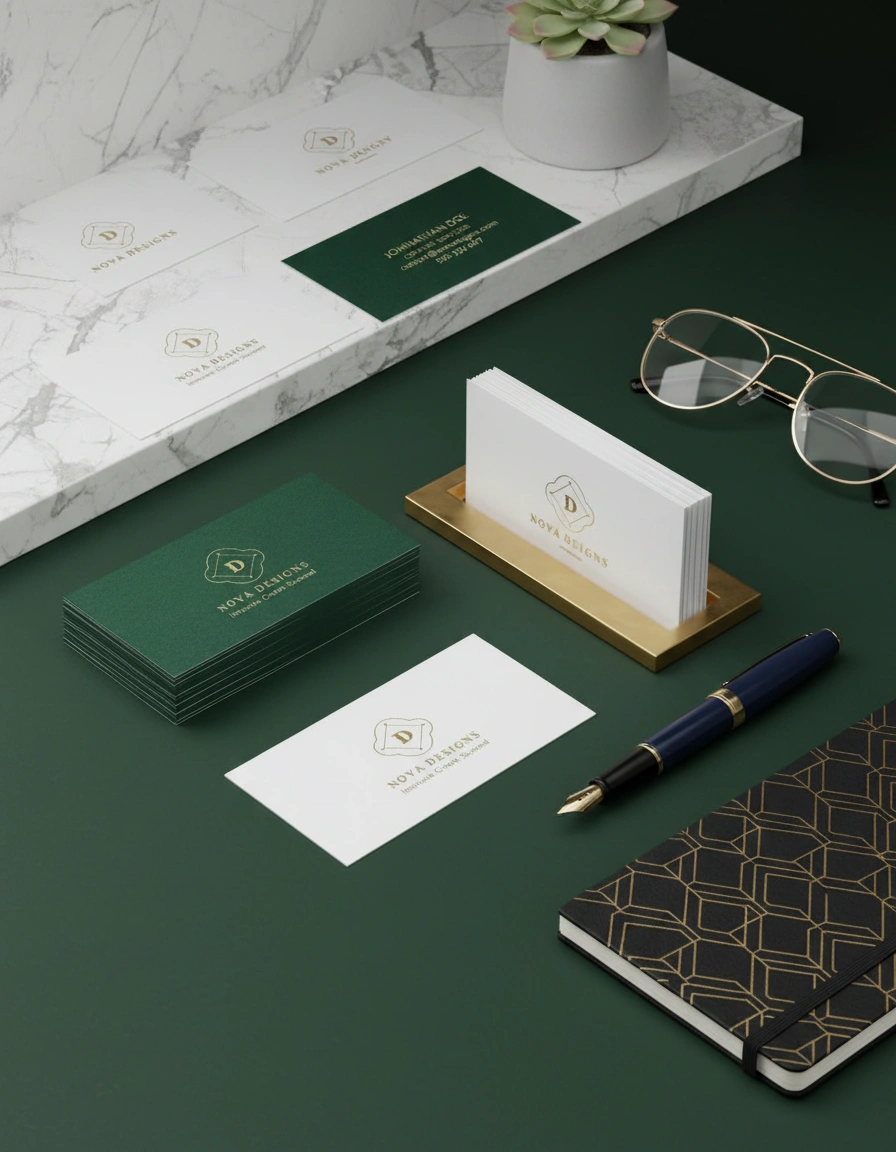 Foil Business Cards