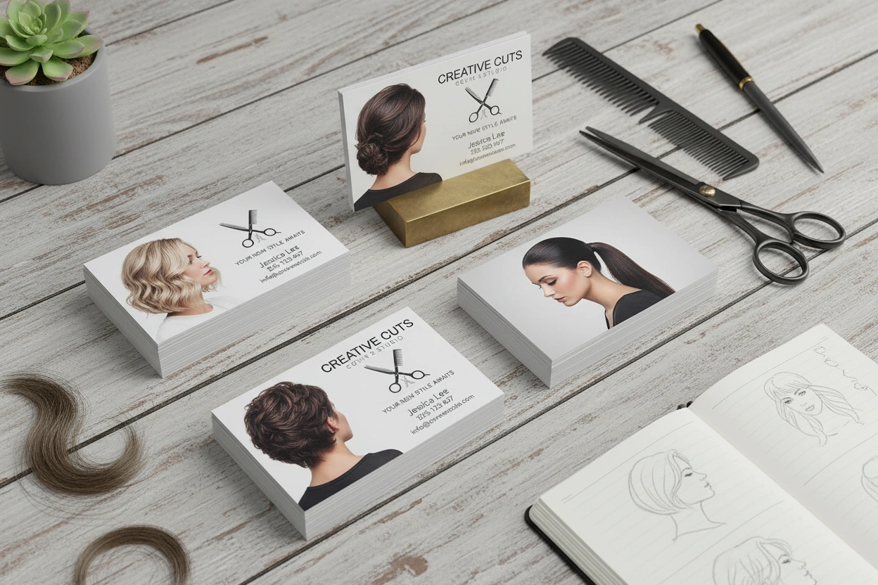 Hair Stylist Business Cards