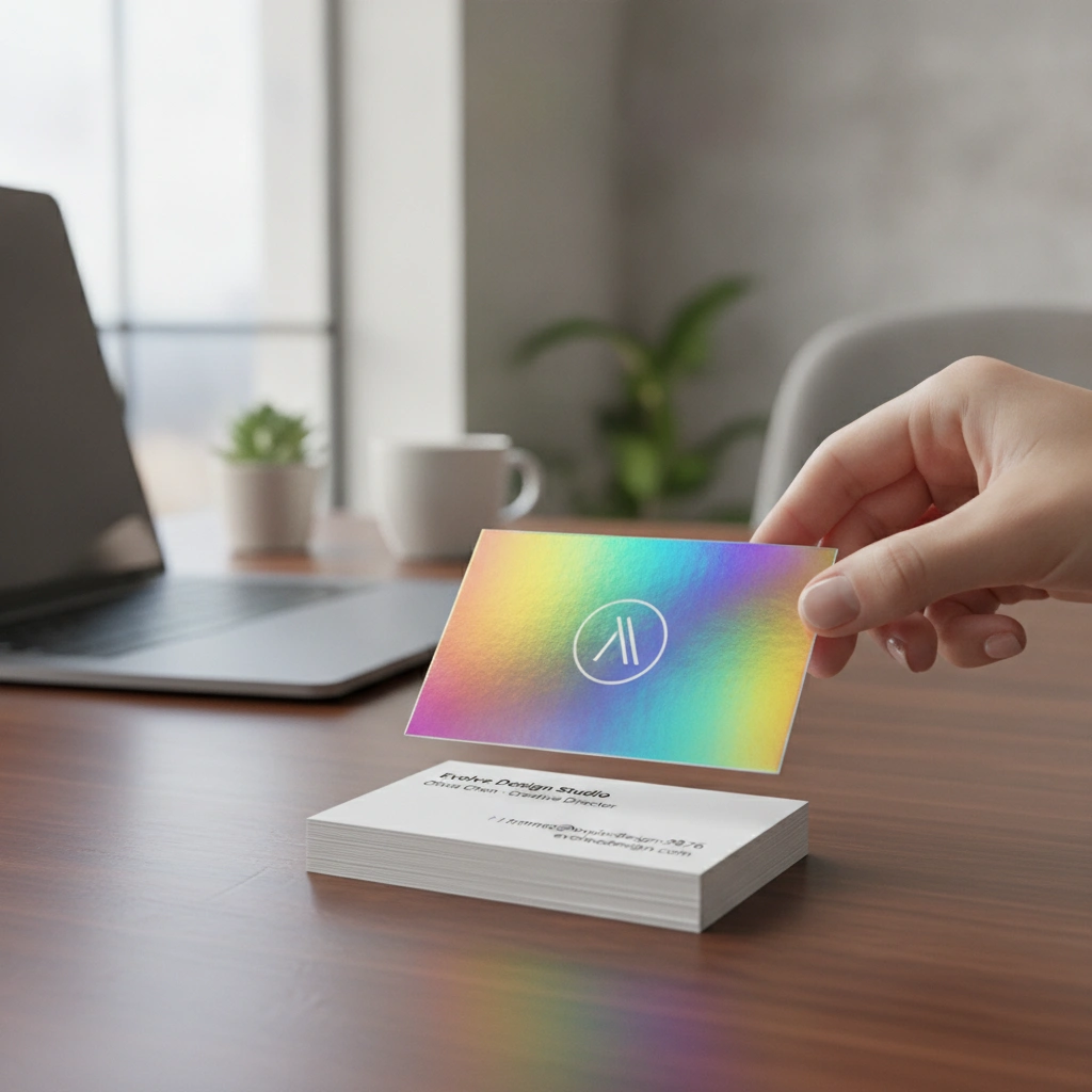 Holographic Business Cards
