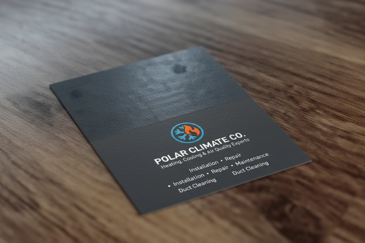 Hvac Business Cards