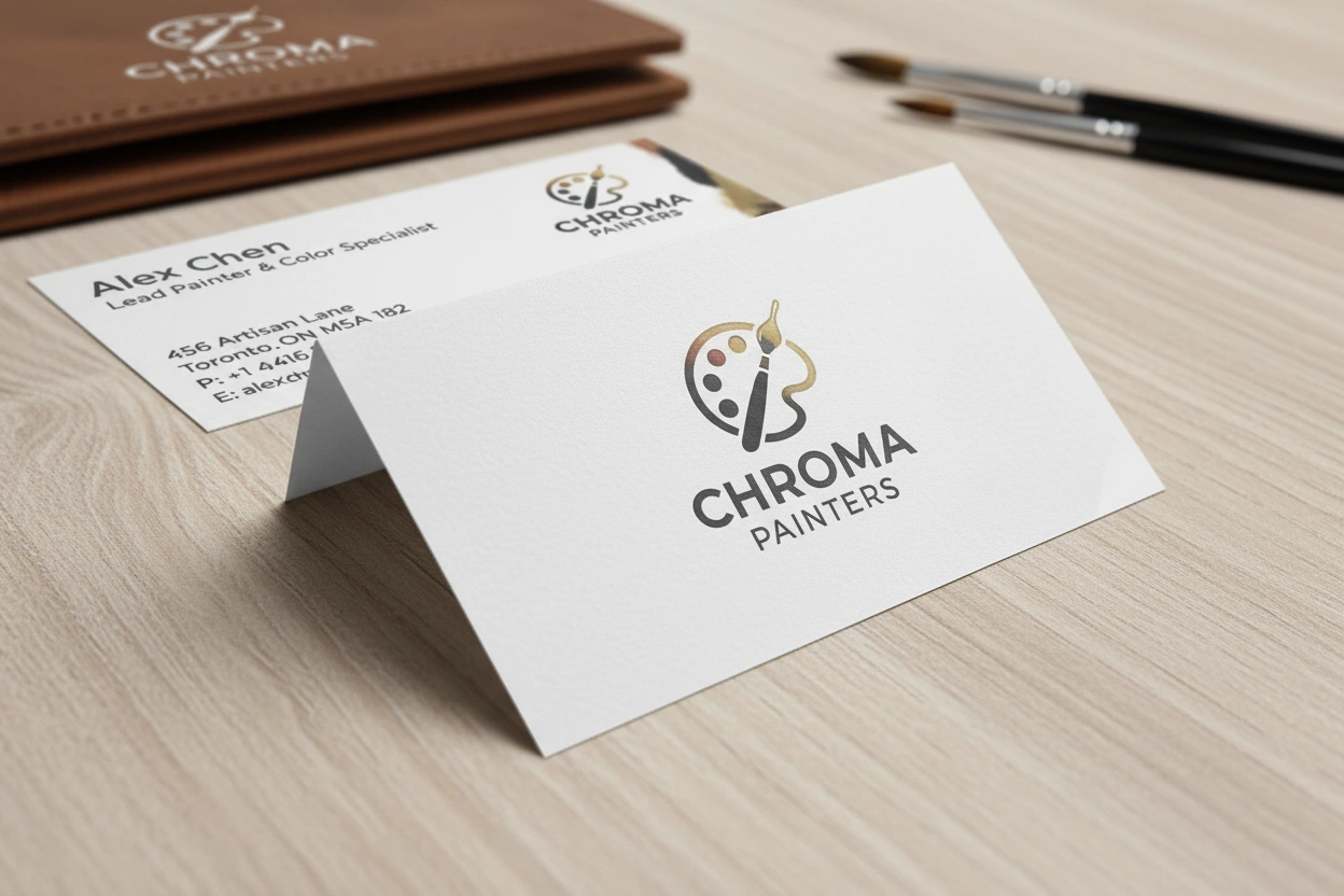 Painting Business Cards