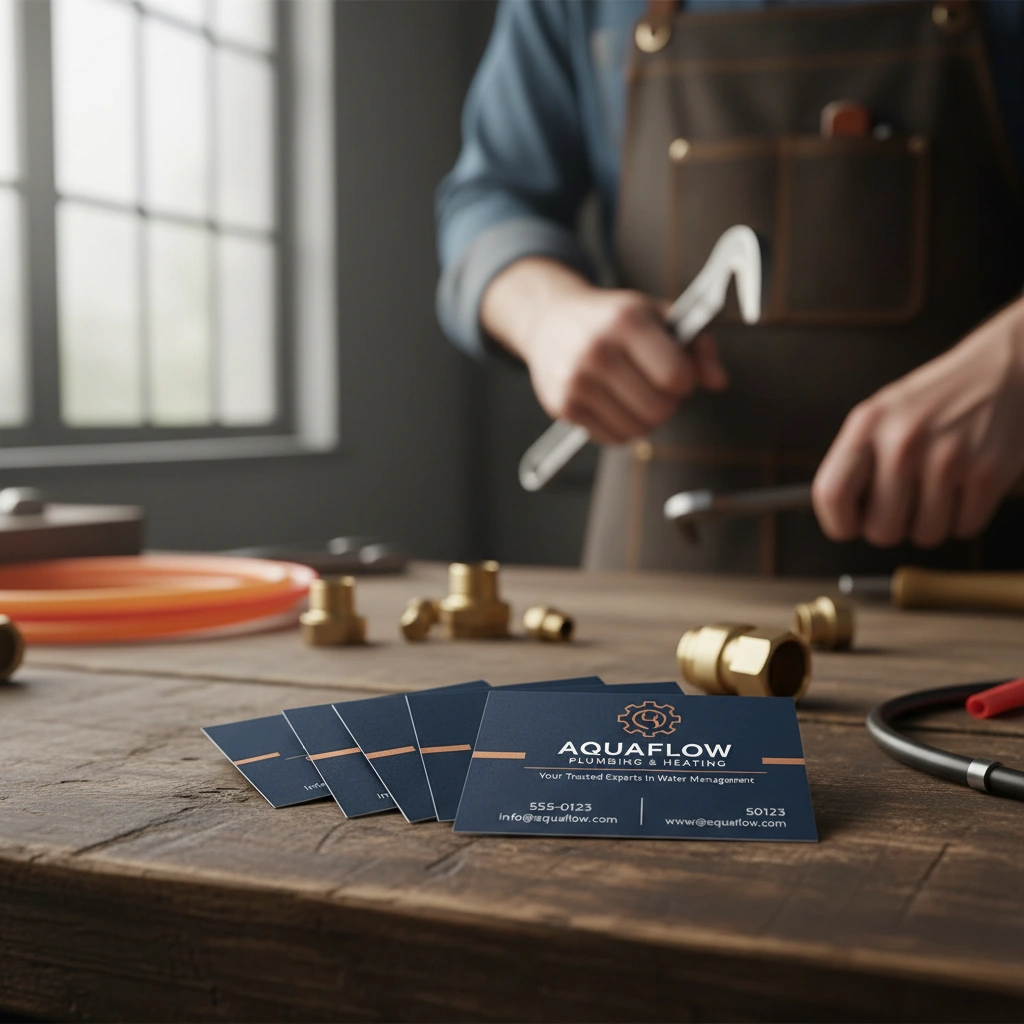 Plumbing Business Cards