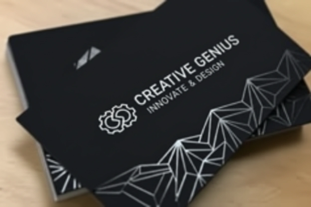 Raised Spot UV Business Cards