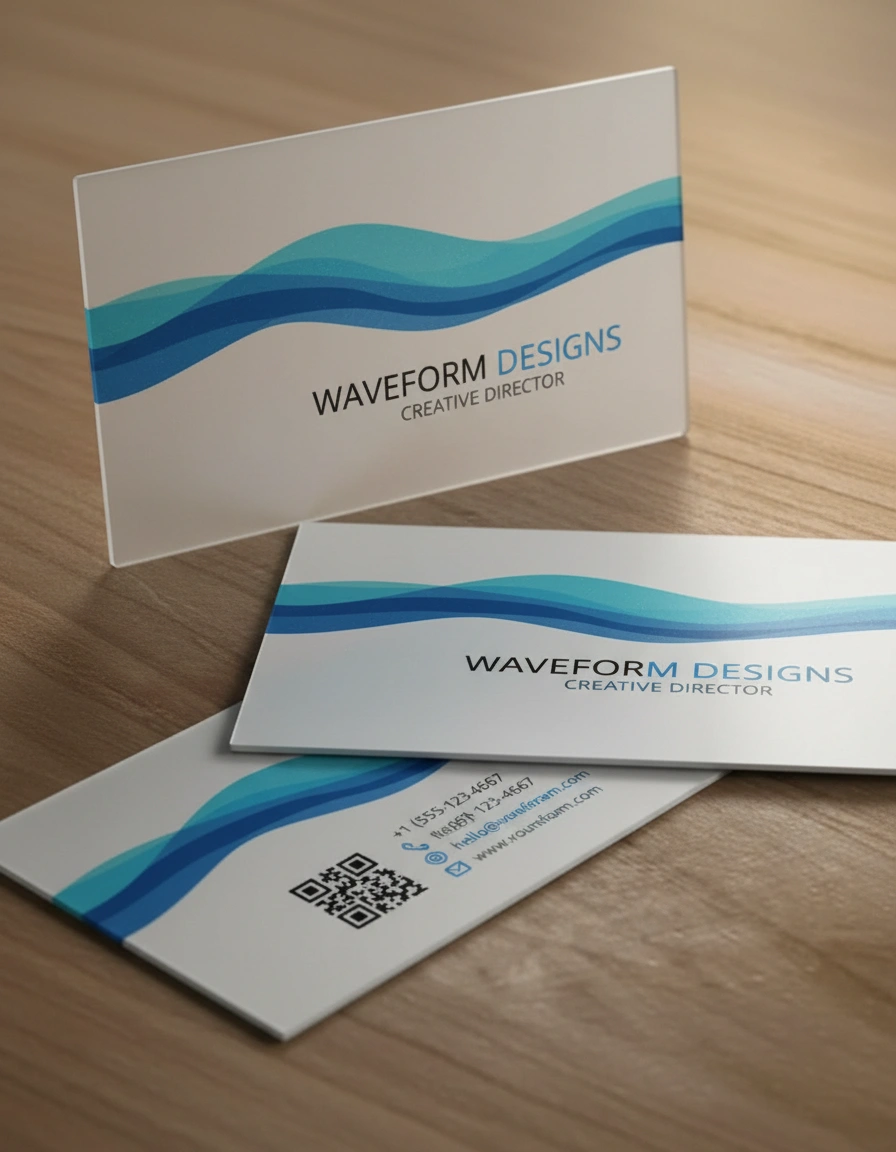 Rigid Plastic Business Cards