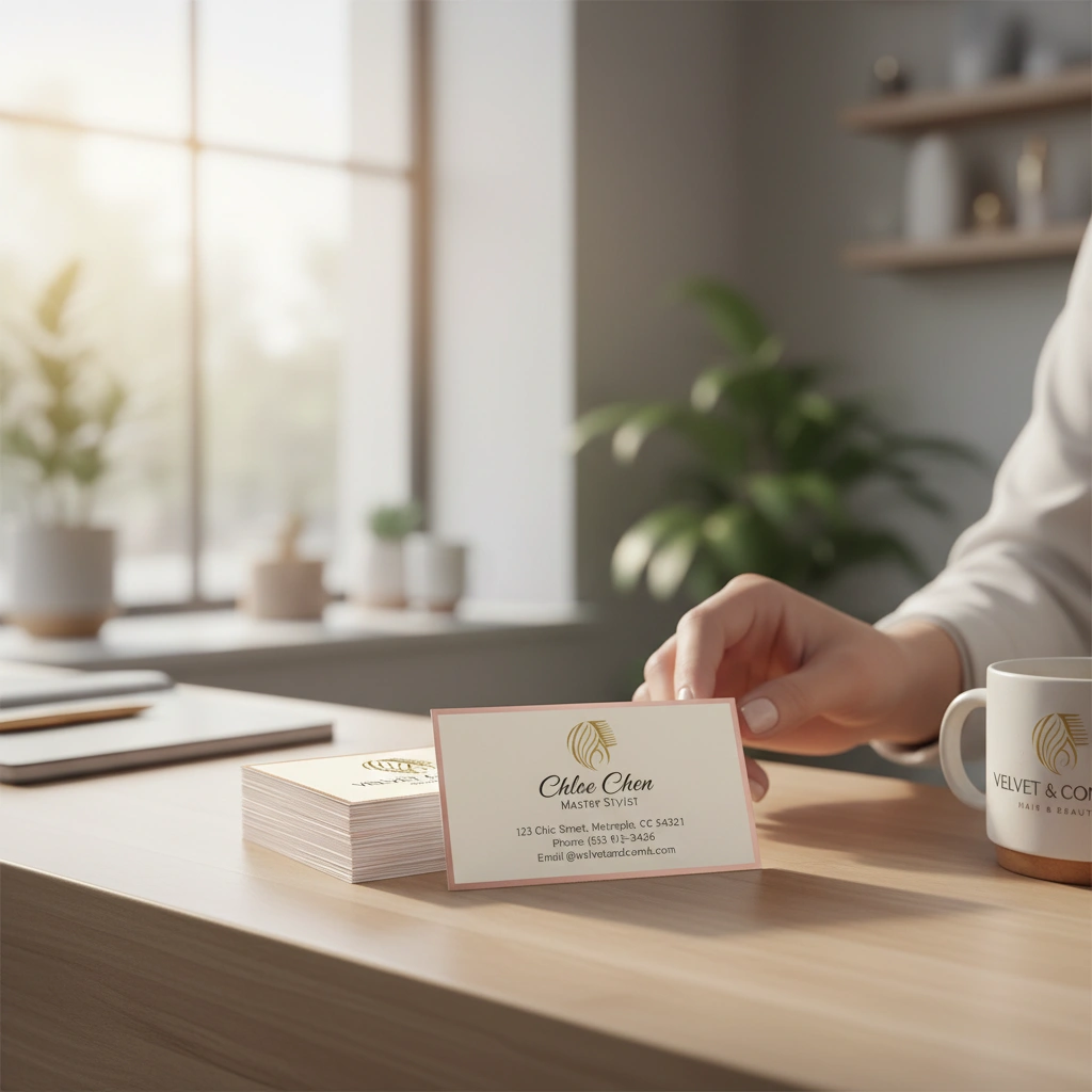 Salon Business Cards