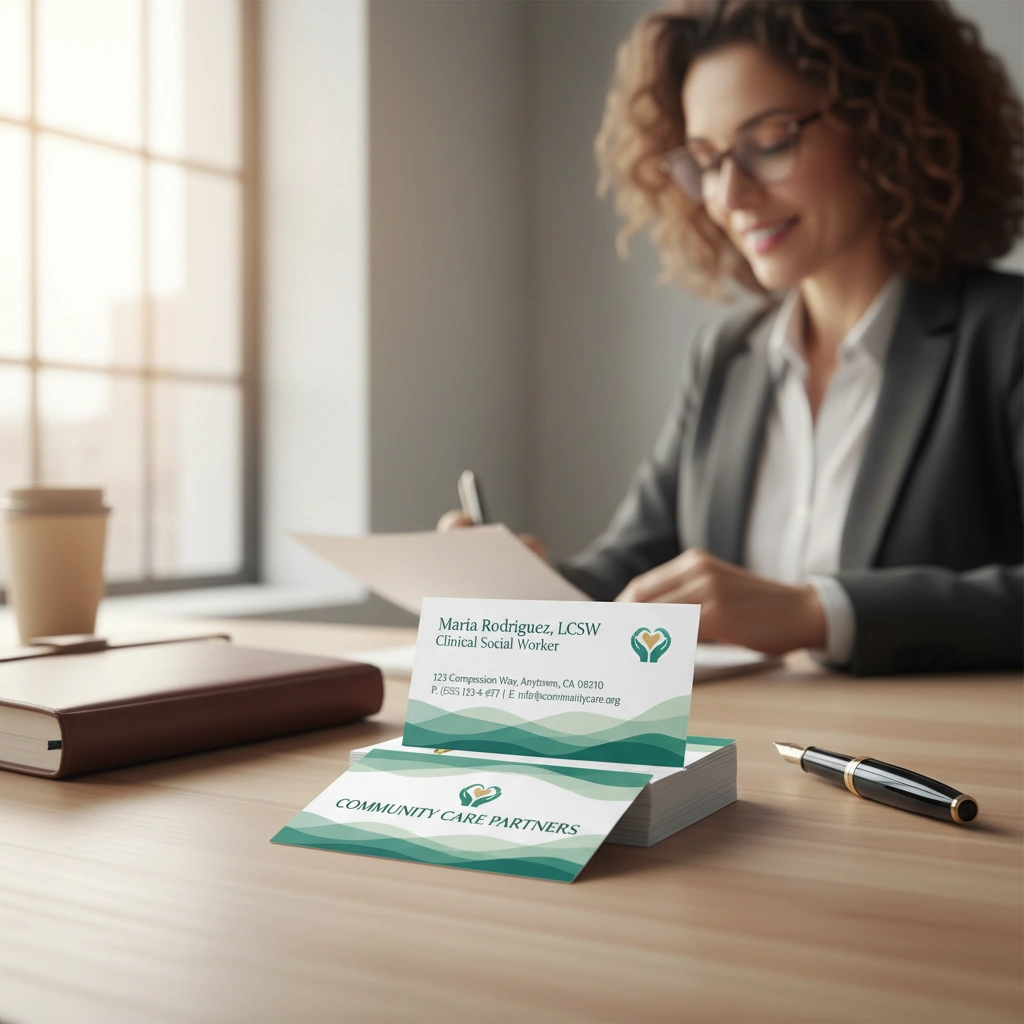 Social Worker Business Cards