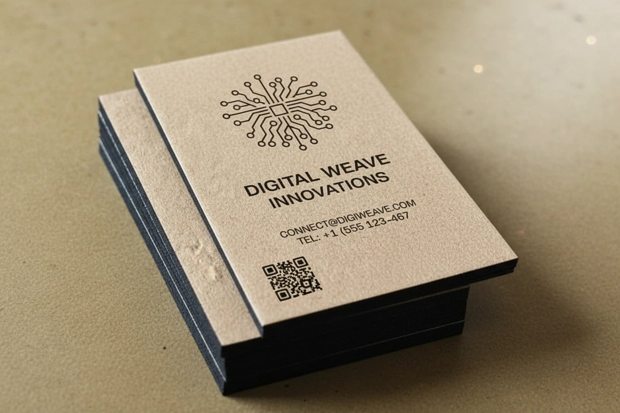 Ultra Thick Kraft Business Cards