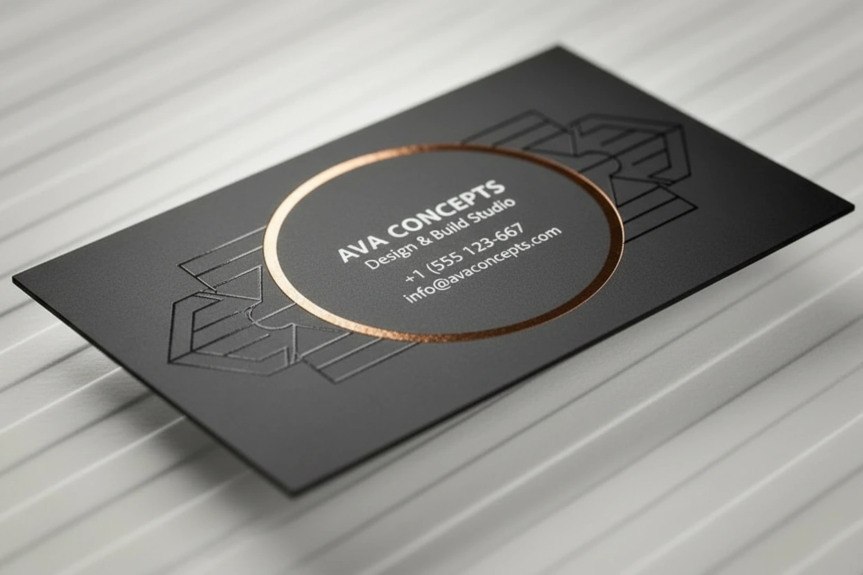 Ultra Thick Silk Laminated Business Cards