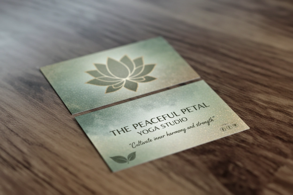 Yoga Business Cards