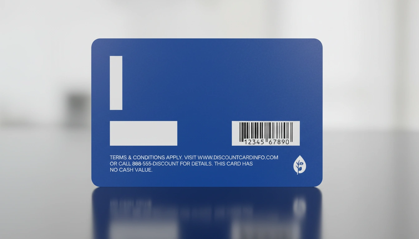 Plastic Discount Cards
