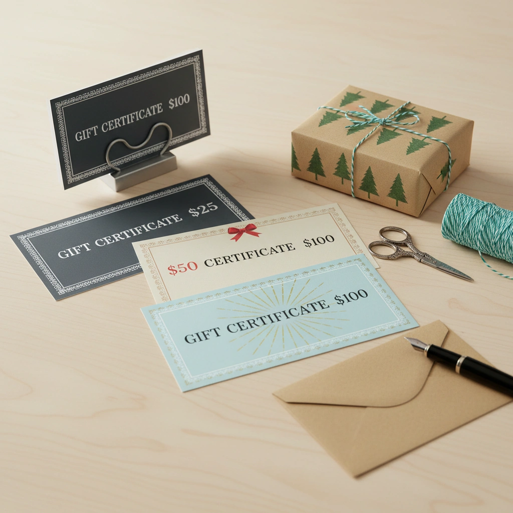 Square Gift Certificates