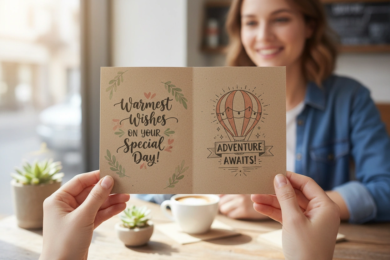 Kraft Greeting Cards