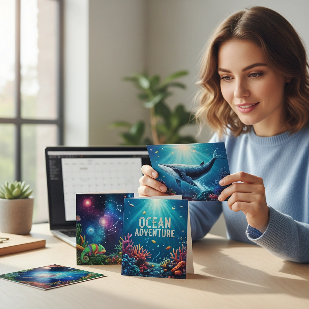 3D Lenticular Greeting Cards