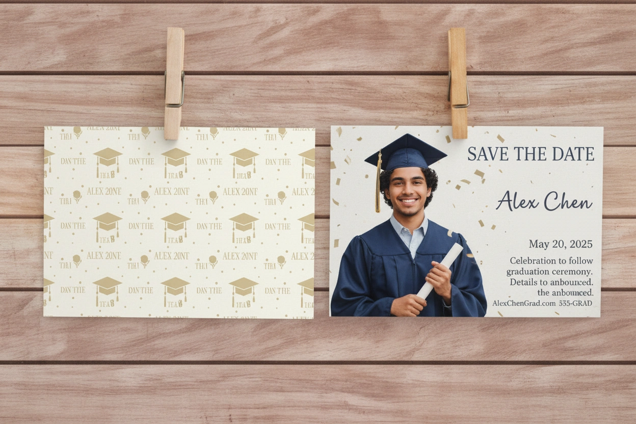 Graduation Save The Date Cards