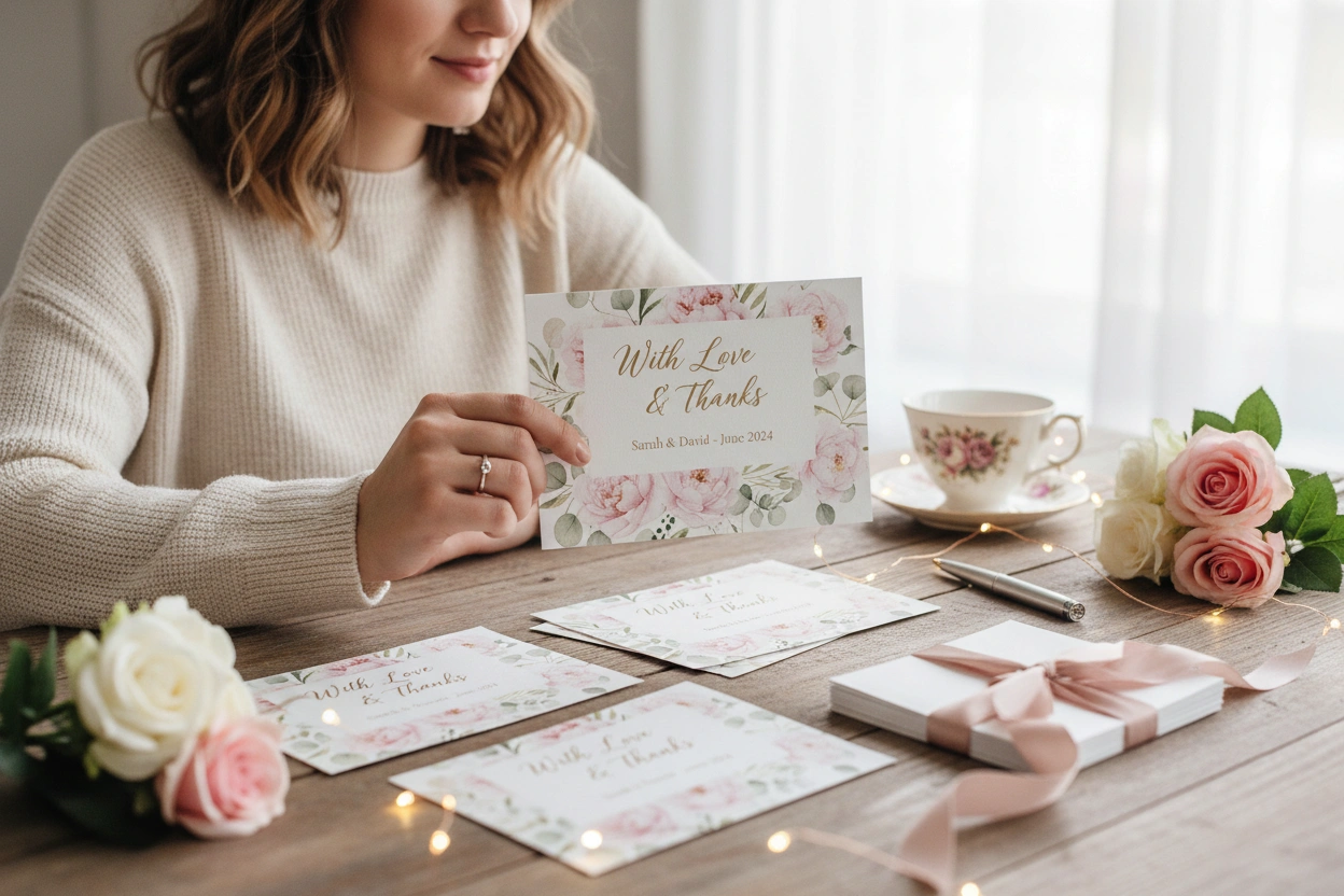 Bridal Shower Thank You Cards