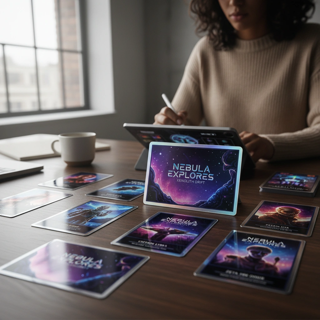 Gloss Laminated Trading Cards