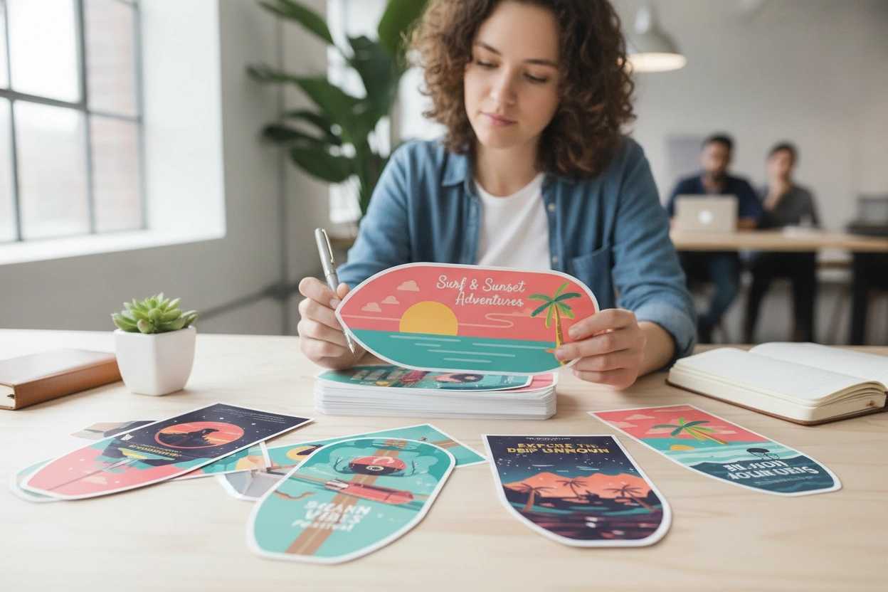 Die Cut Flyers