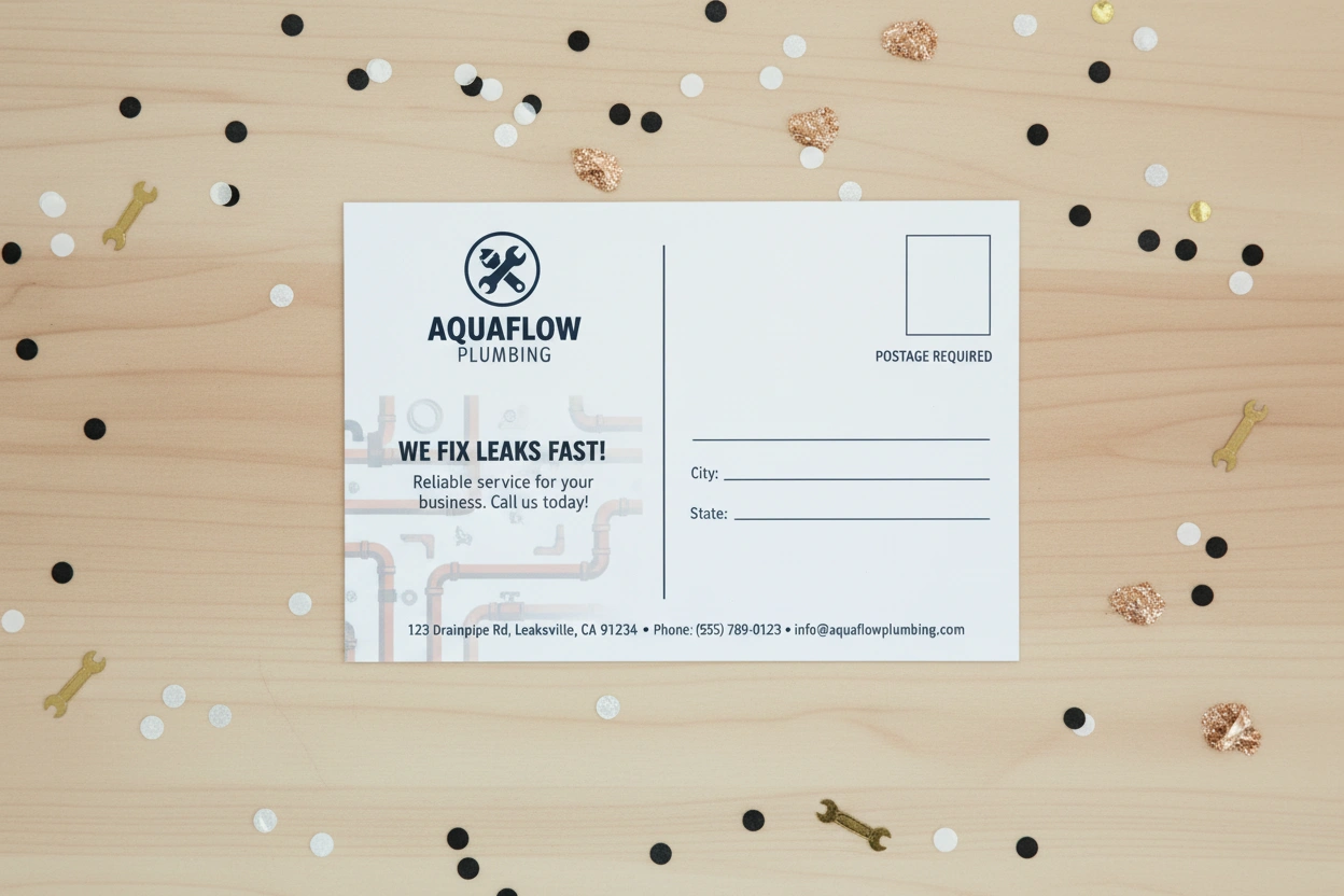 Plumbing Postcards