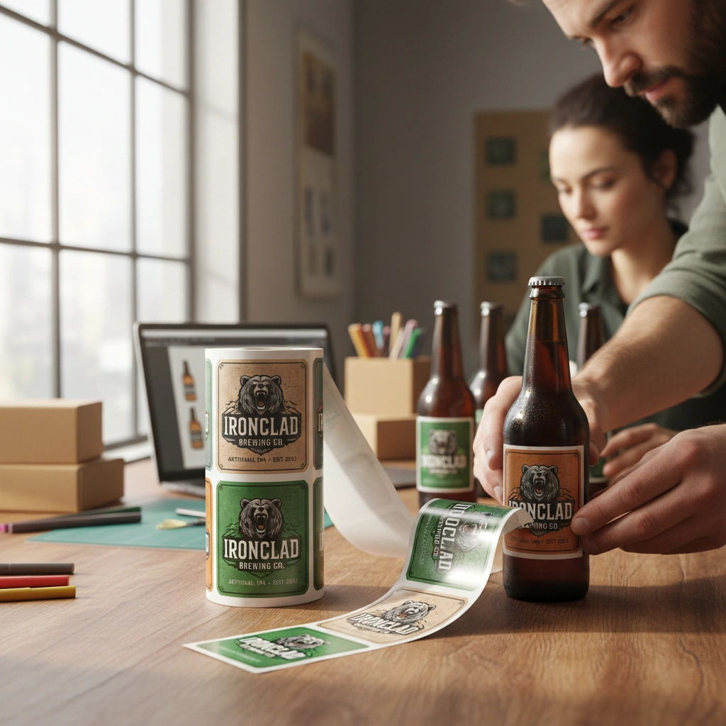 Roll Beer Labels