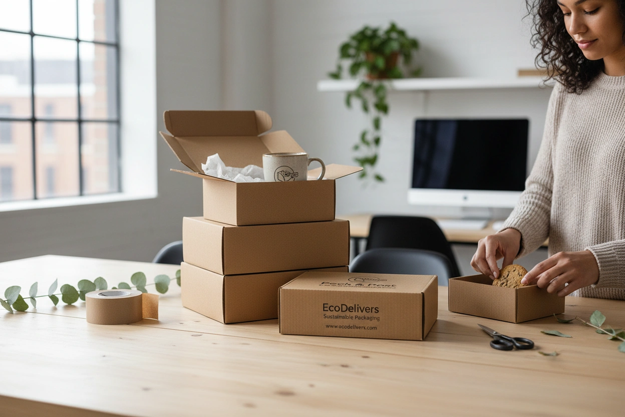 Kraft Mailer Boxes