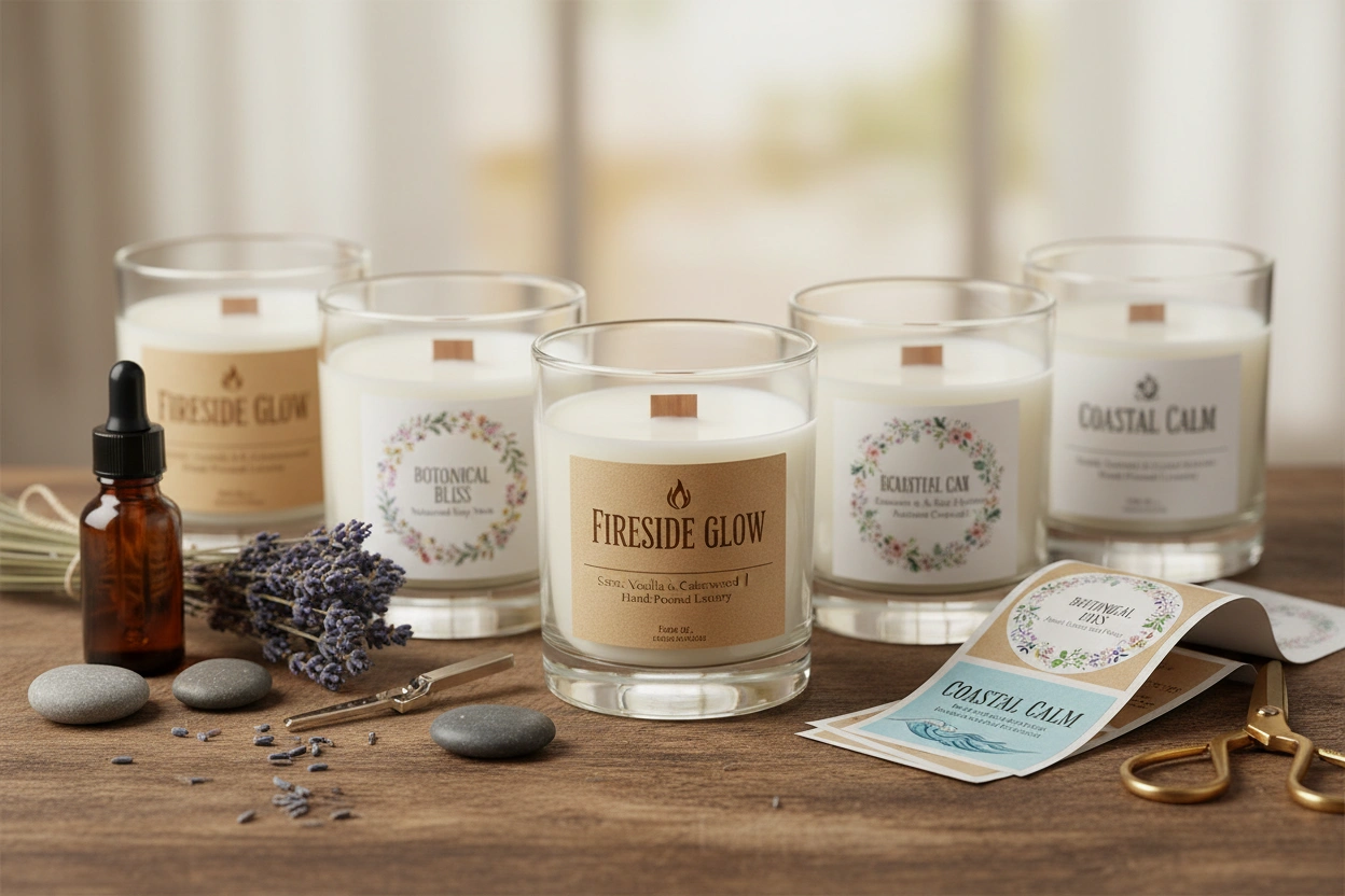 Premium Candle Labels