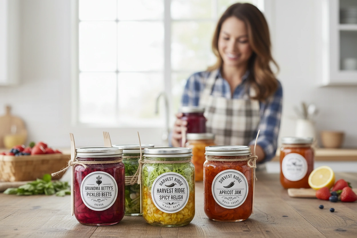 Premium Canning Labels