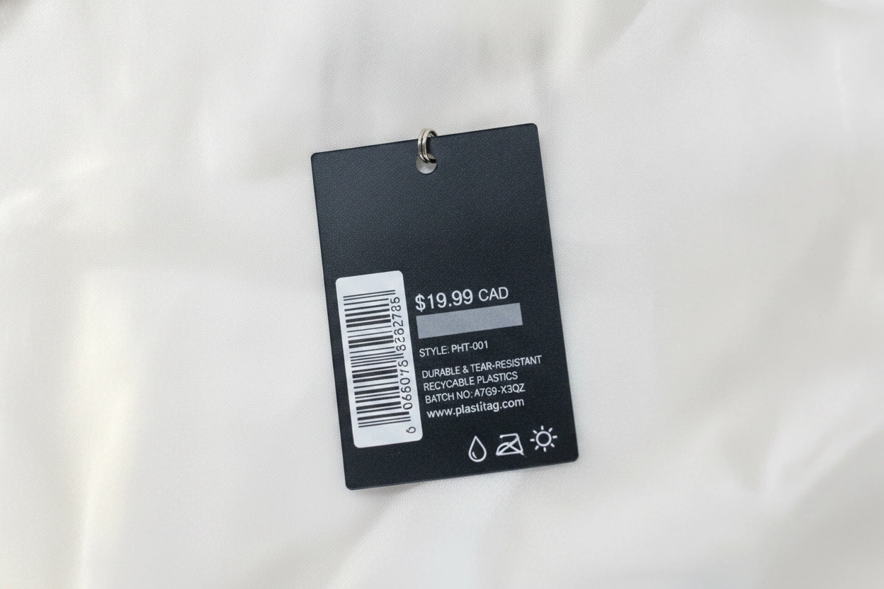 Plastic Hang Tags