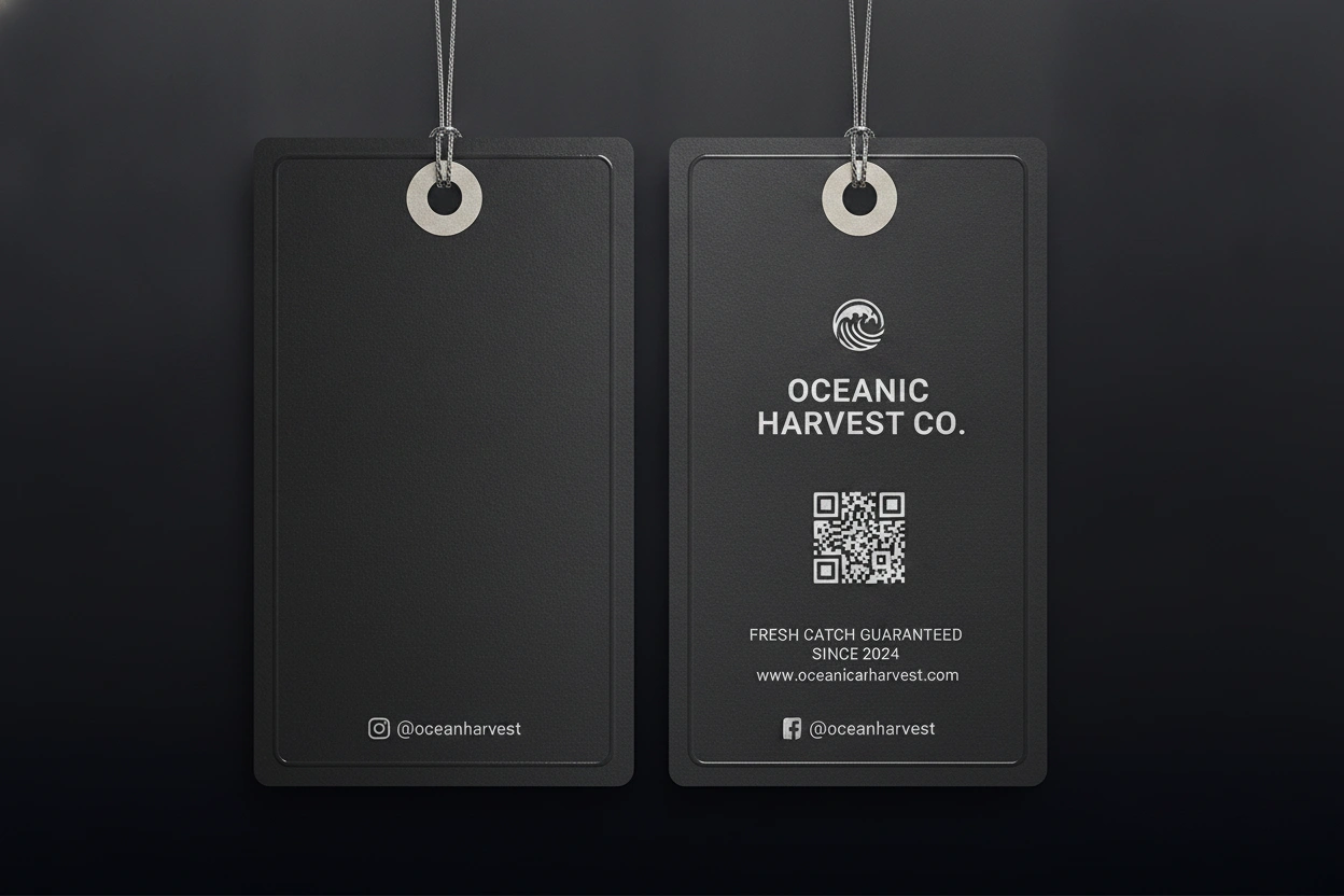 Spot UV Hangtags
