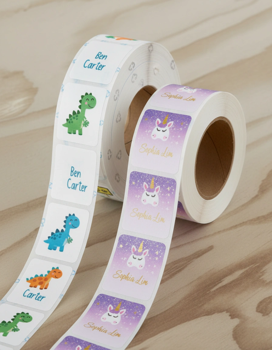 Roll Kids Labels