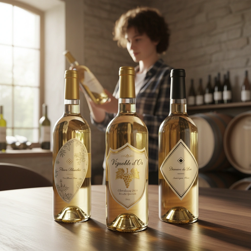 Shaped Wine Labels