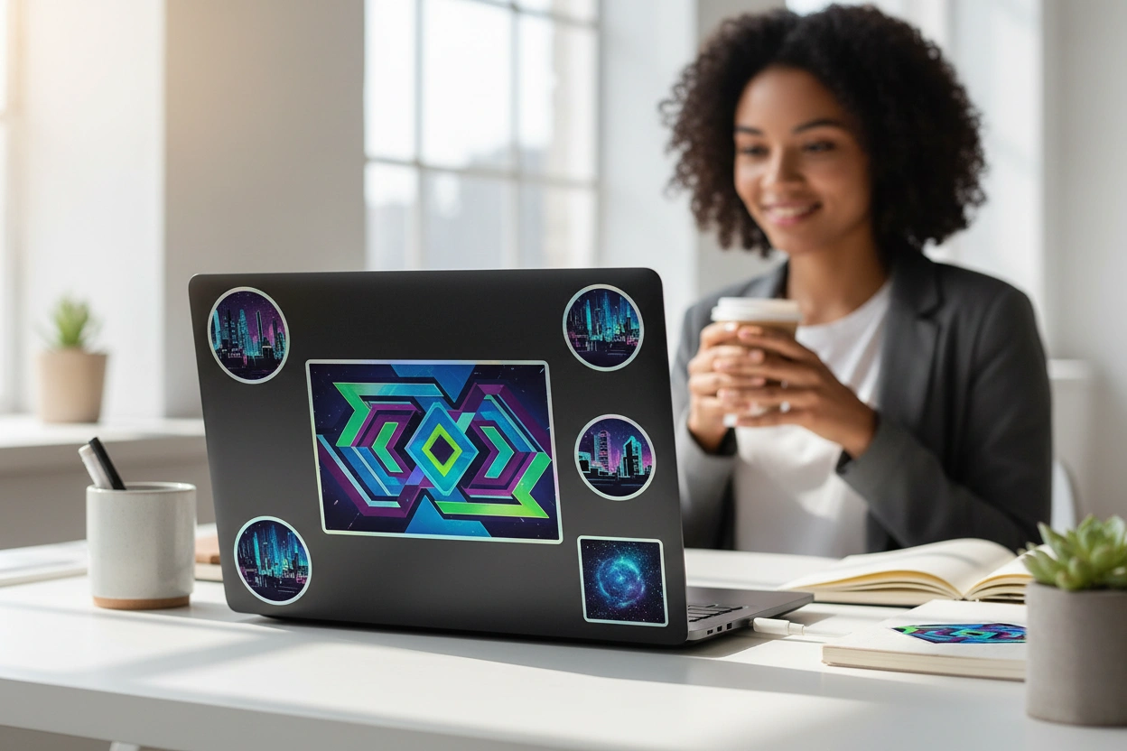 3D Lenticular Stickers