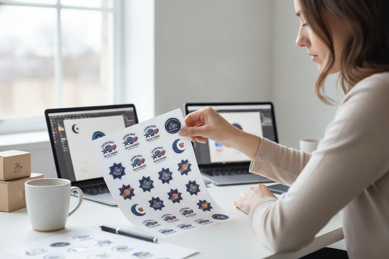 Custom Shaped Stickers